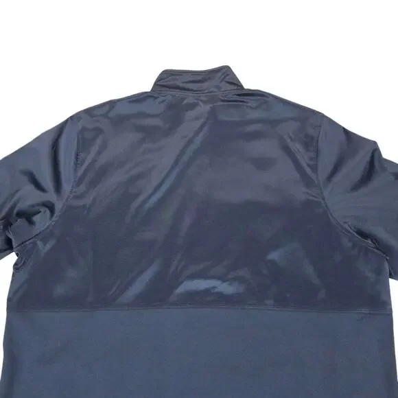 Under Armour Auburn University Jacket Men Large Blue Orange Full Zip Lightweight - Picture 4 of 14